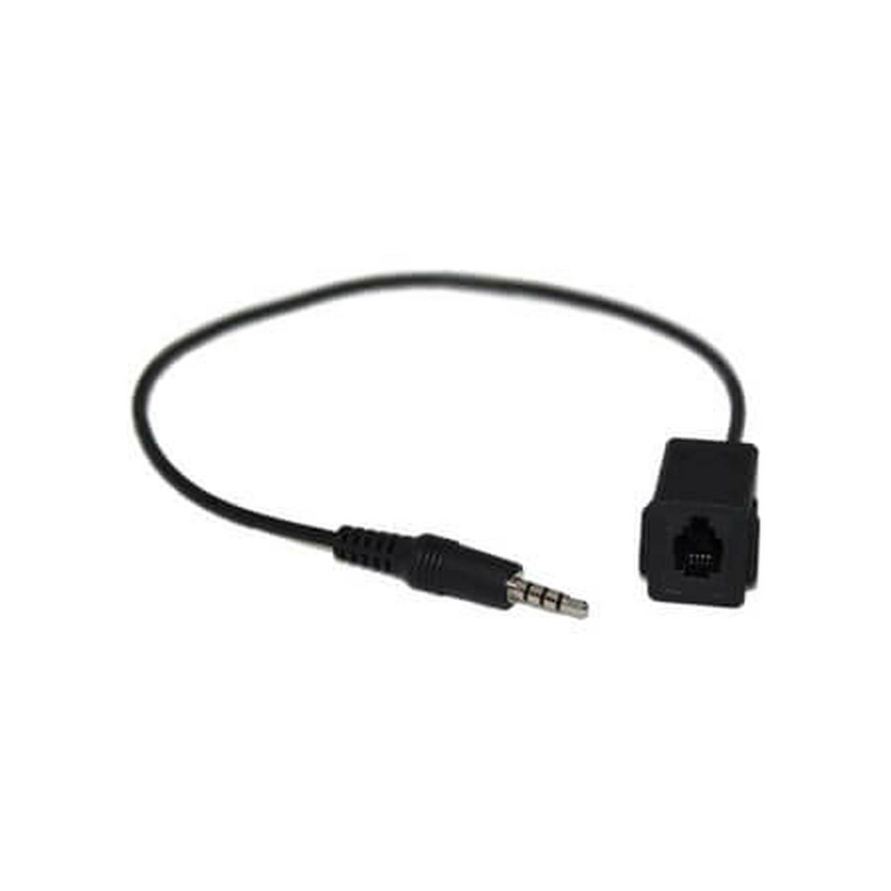 Male RJ9 Plug to Female USB Type A Headset Adapter Compatible with  Plantronics Jabra Sennheiser Wired Headsets